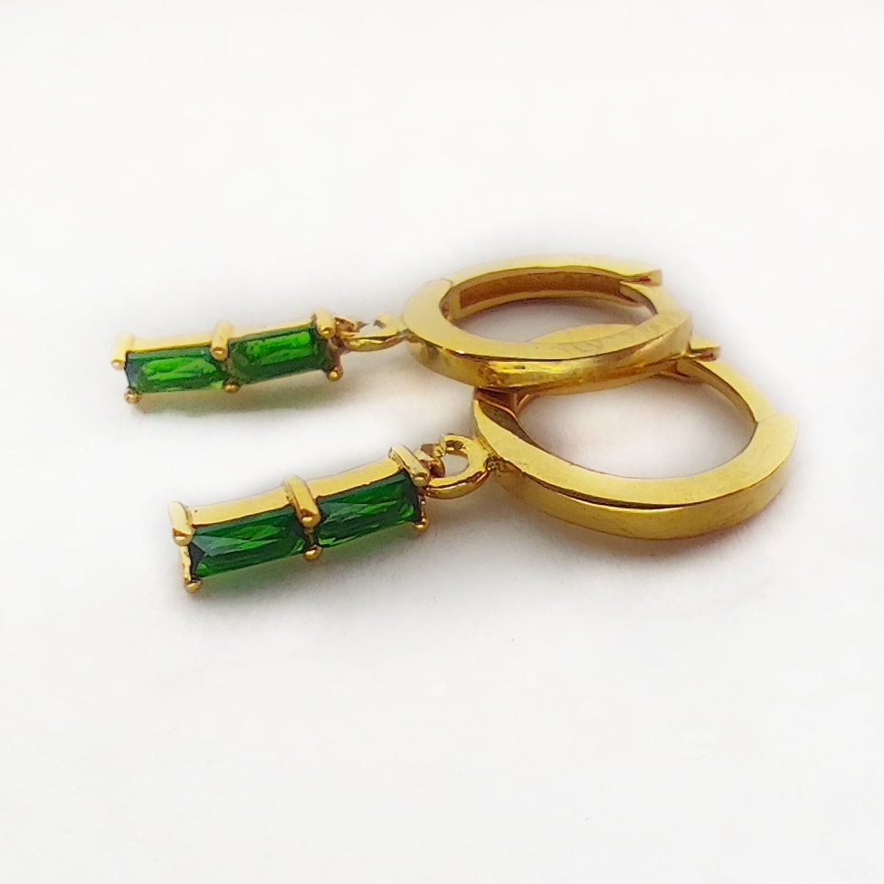 PENDIENTE ARO CIRCONITAS CHARM