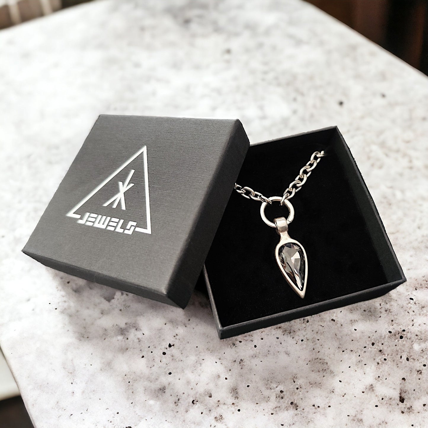 collar hombre, collar hombre acero inoxidable, collar con colgante para hombre