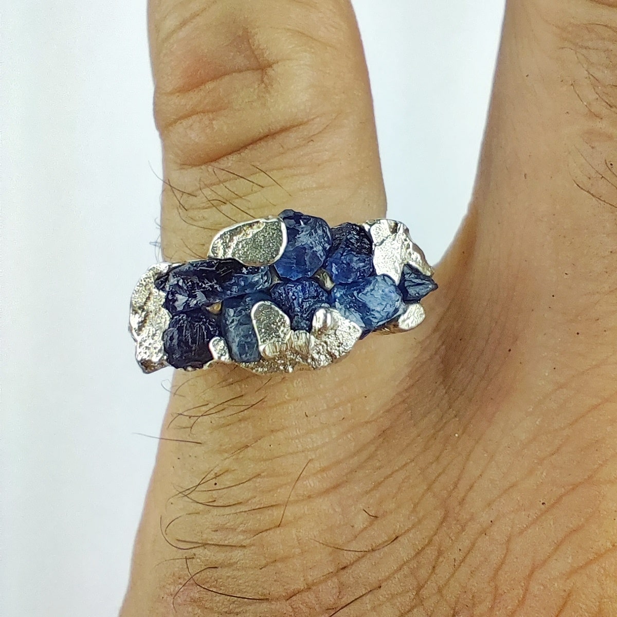 ANILLO ZAFIRO AZUL