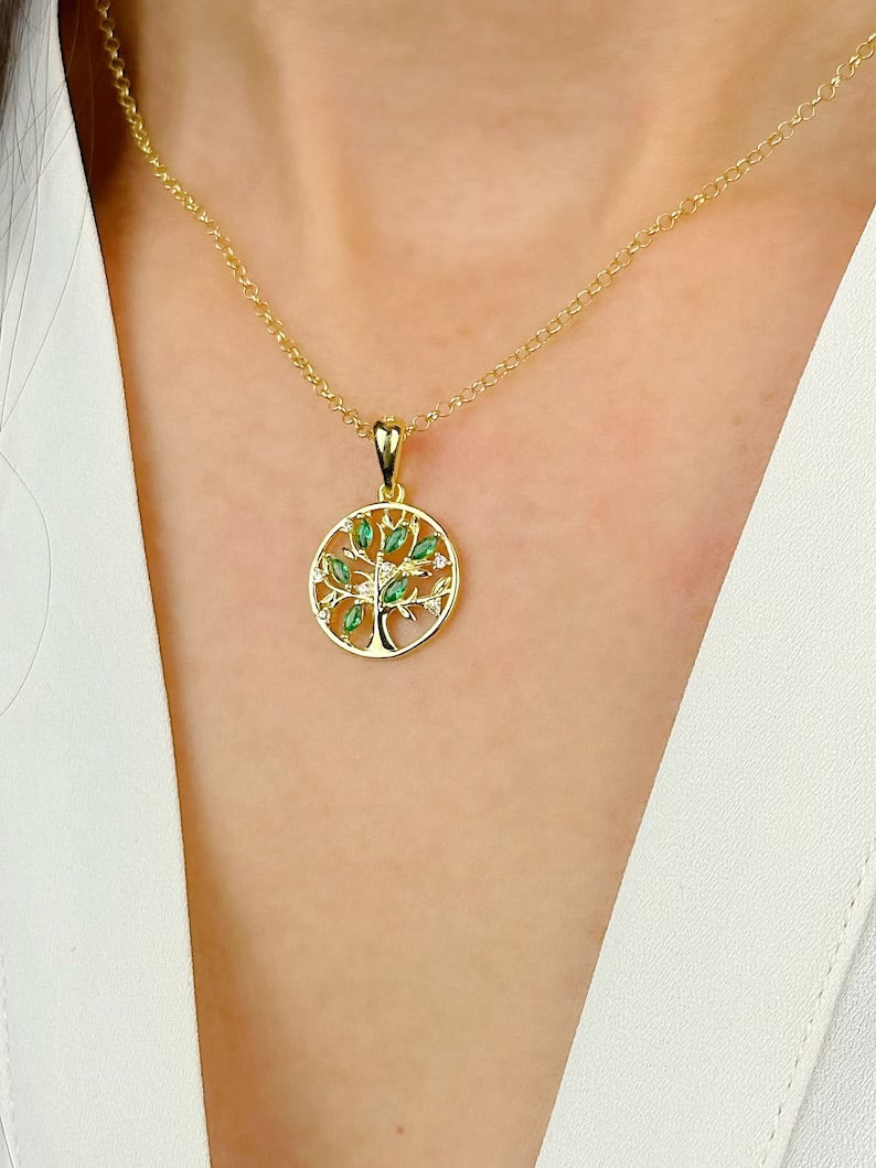 COLLAR ARBOL DE LA VIDA CIRCONITAS