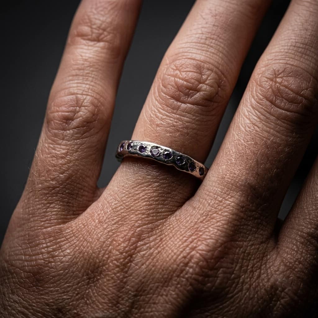 ANILLO CON CENIZAS ETERNITY